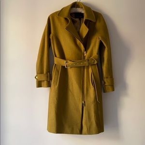 J. Crew Belted Wool coat